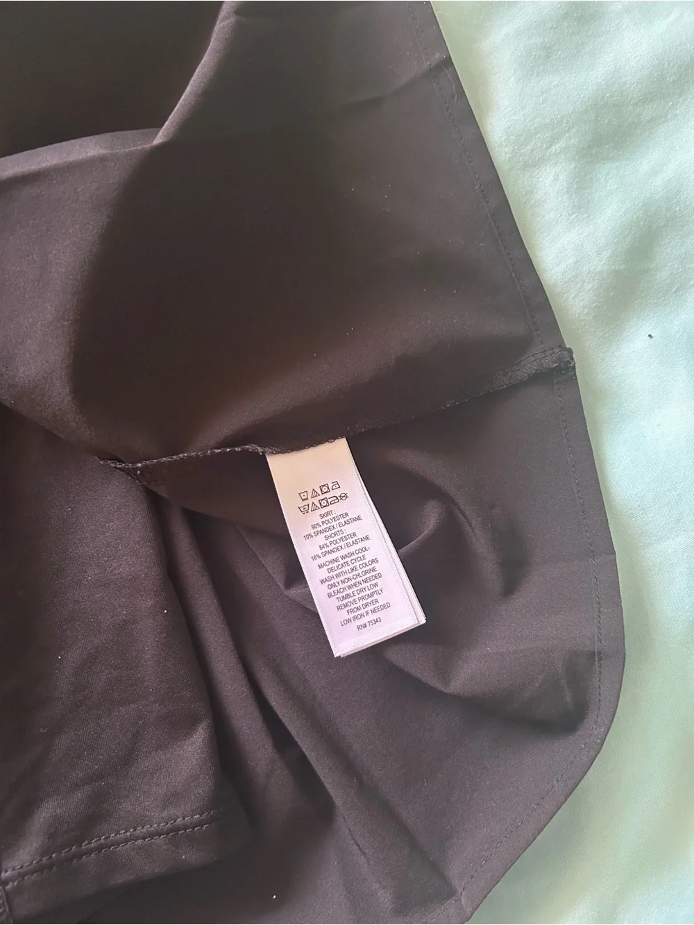 black Sincerely Jules Golf & Tennis Skort